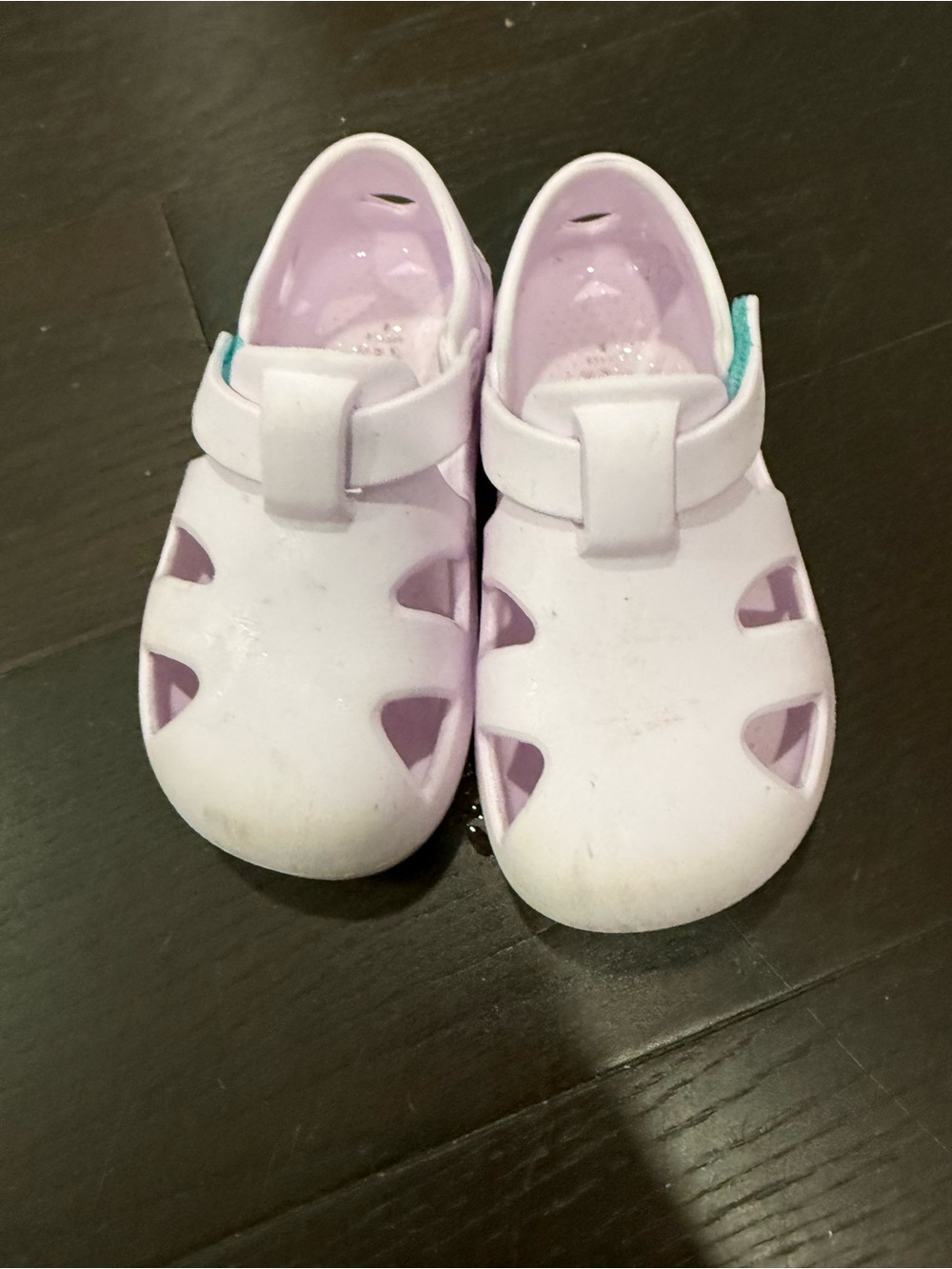 Ten Little new versions of size chart Lavender Water-Friendly Mary Jane Sandals